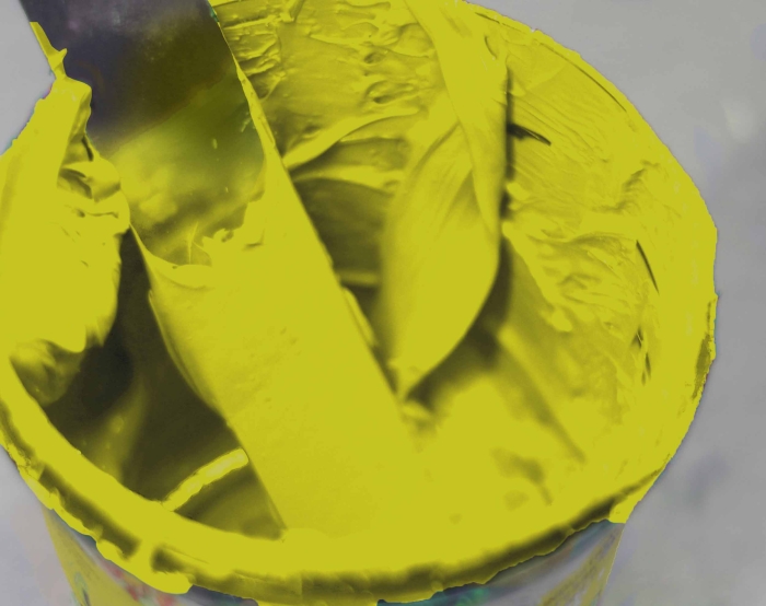 Preview: AQUA-TEX - NEON-GELB Wasserbasierte Siebdruckfarbe